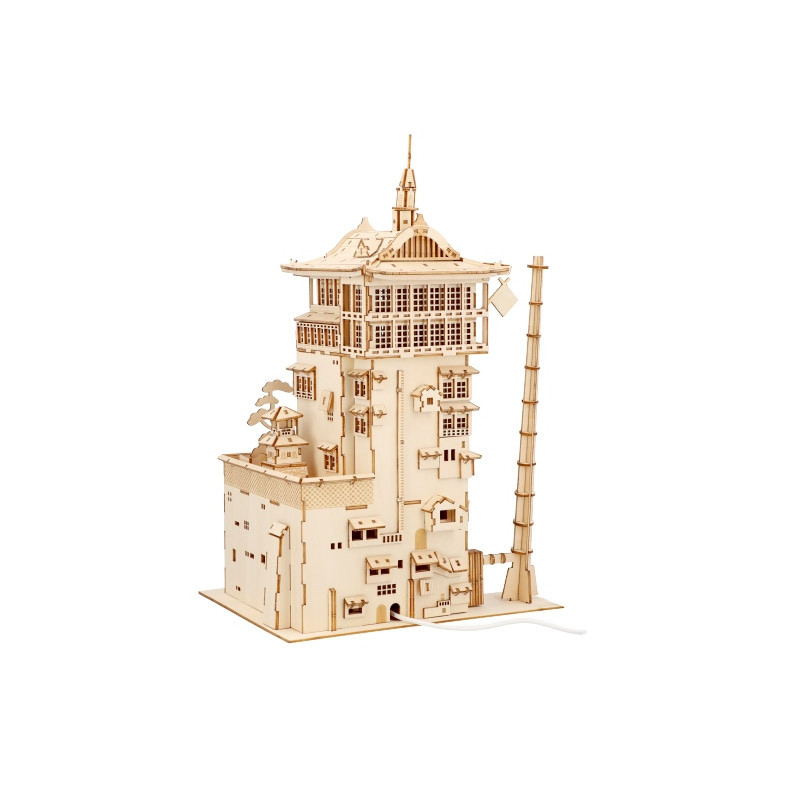 Models - Wooden Craft Kit Kigumi Aburaya - Spirited Away