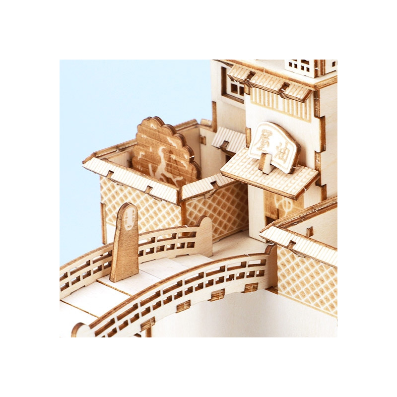 Models - Wooden Craft Kit Kigumi Aburaya - Spirited Away