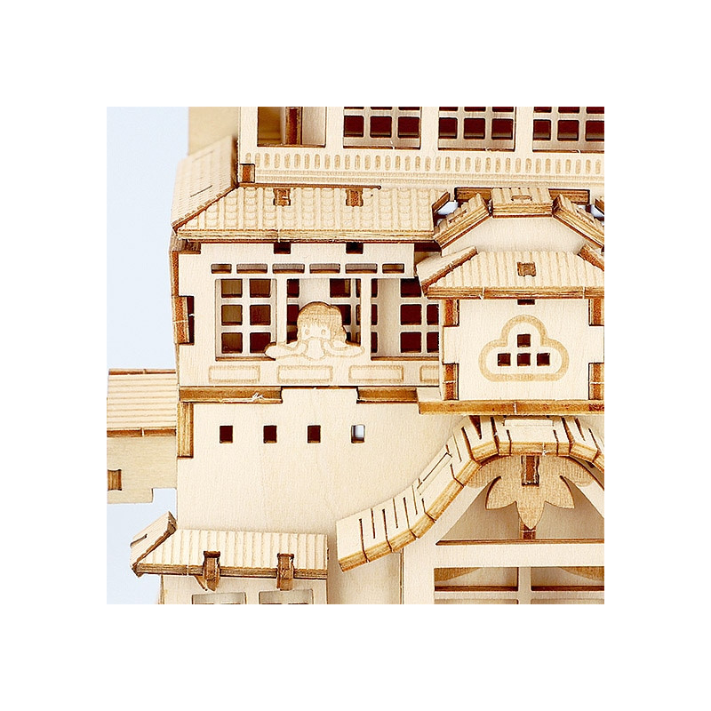 Models - Wooden Craft Kit Kigumi Aburaya - Spirited Away