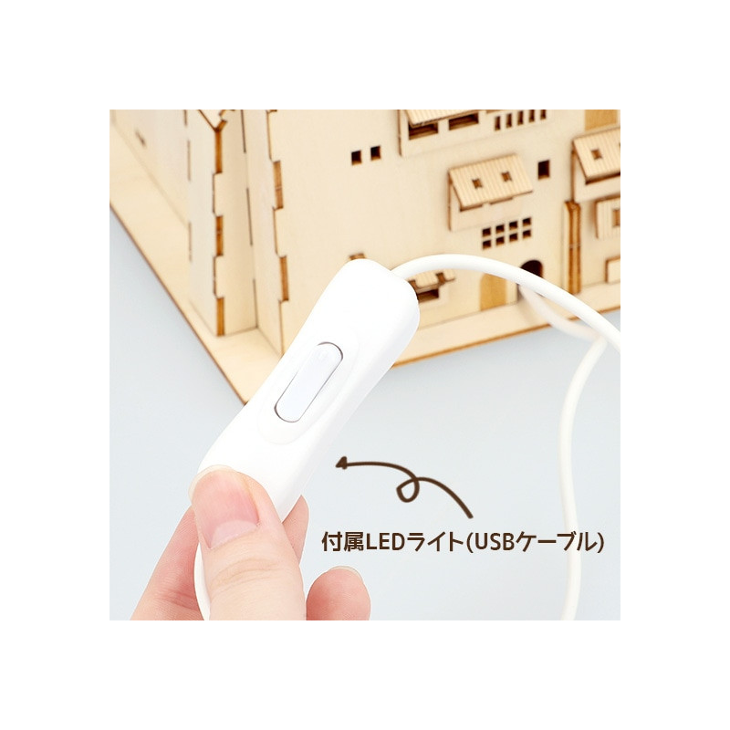 Models - Wooden Craft Kit Kigumi Aburaya - Spirited Away