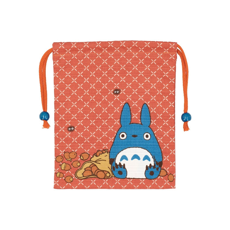 Bolsos - Totoro Bolsa de tela naranja Azul - Mi vecino Totoro