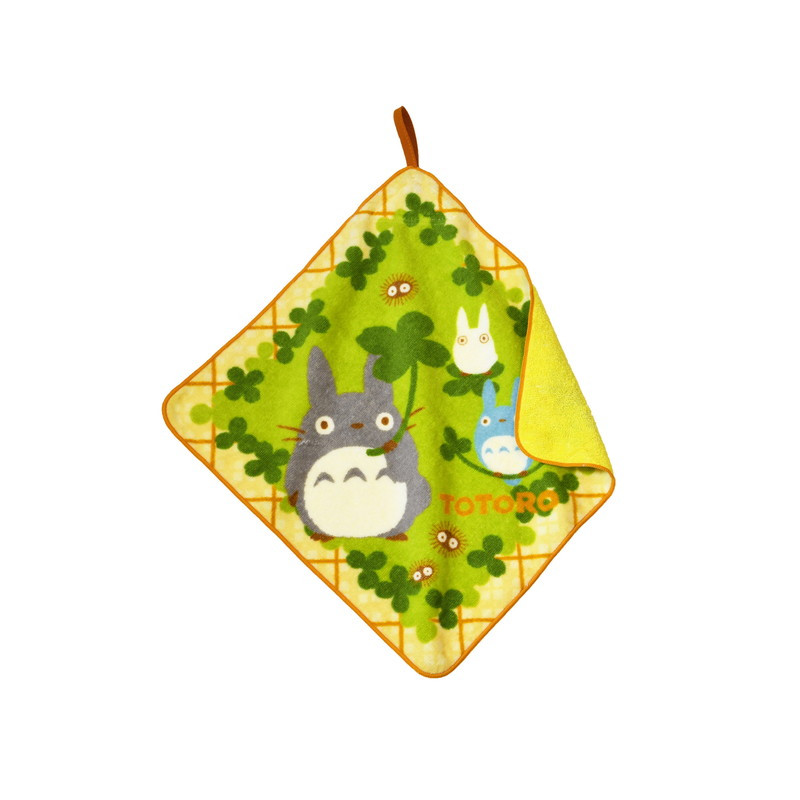 Ropa de hogar - Toalla de mano Totoro Shamrocks - Mon VoisinTotoro