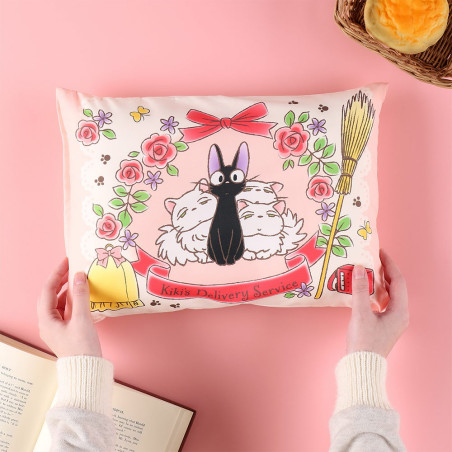Furniture - Cat family pillow 28 x 39 cm - Kiki's Delivery Service