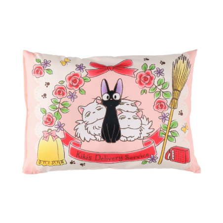 Furniture - Cat family pillow 28 x 39 cm - Kiki's Delivery Service