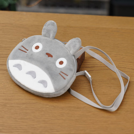 Bags - Totoro Plush Pouch 12,5 x 15,5 x 2 cm - My Neighbor Totoro