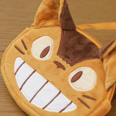 Bags - Catbus Plush Pouch 11,5 x 15,5 x 2 cm - My Neighbor Totoro