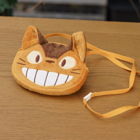 Bags - Catbus Plush Pouch 11,5 x 15,5 x 2 cm - My Neighbor Totoro