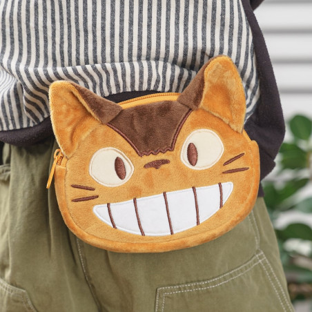 Bags - Catbus Plush Pouch 11,5 x 15,5 x 2 cm - My Neighbor Totoro