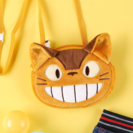 Bags - Catbus Plush Pouch 11,5 x 15,5 x 2 cm - My Neighbor Totoro