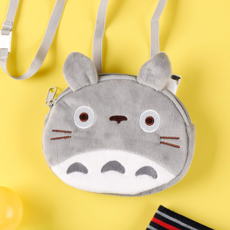 Bags - Totoro Plush Pouch 12,5 x 15,5 x 2 cm - My Neighbor Totoro