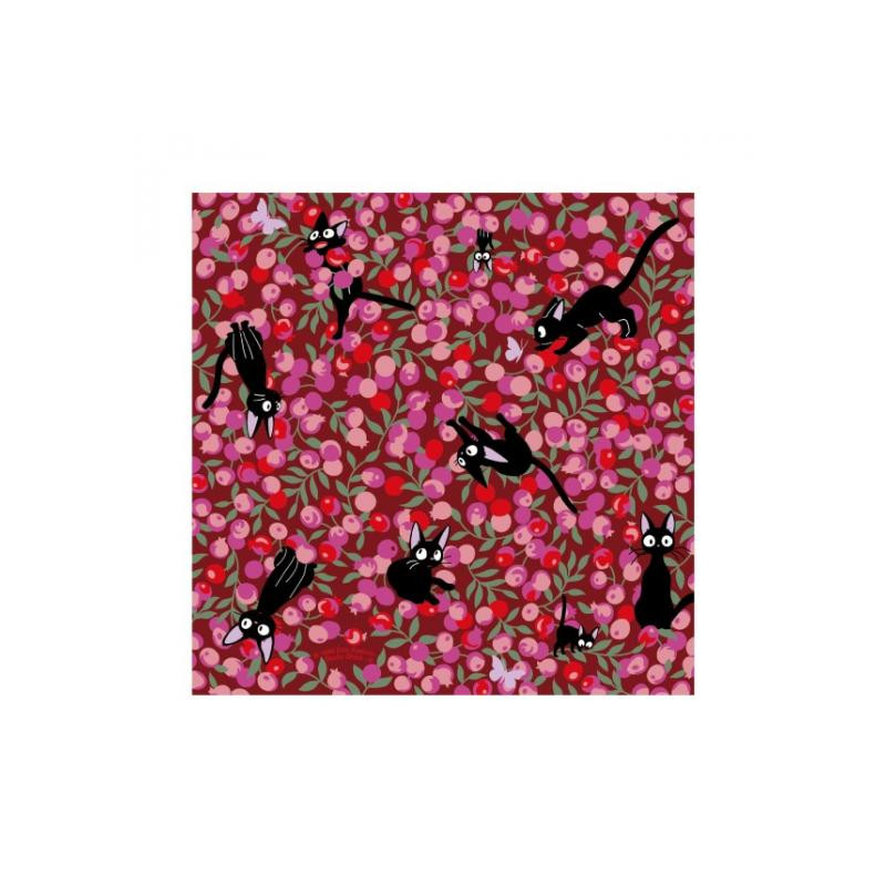 Origami - Chiyogami Paper Jiji & Flowers - Kiki's Delivery Service