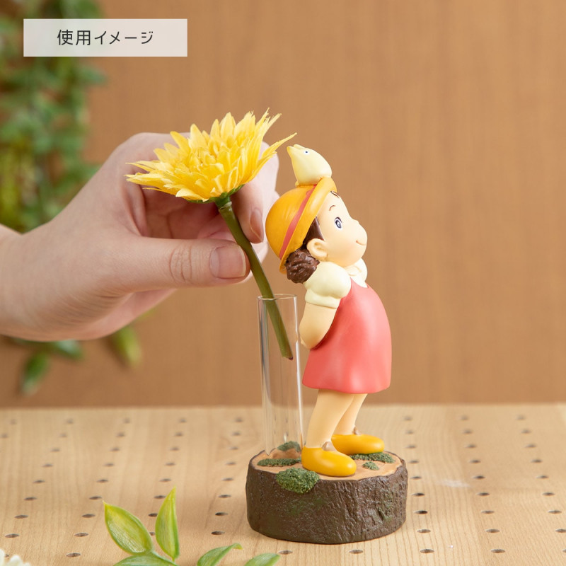 Décoration - Statue Soliflore Mei & Totoro Blanc - Mon Voisin Totoro