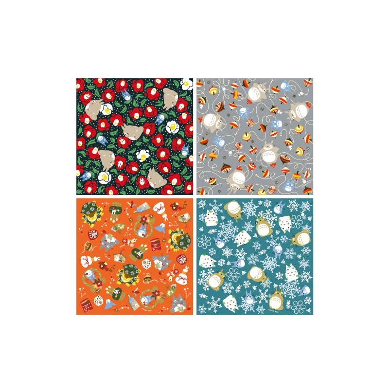 Origami - 2024 Chiyogami Paper Winter - My Neighbor Totoro