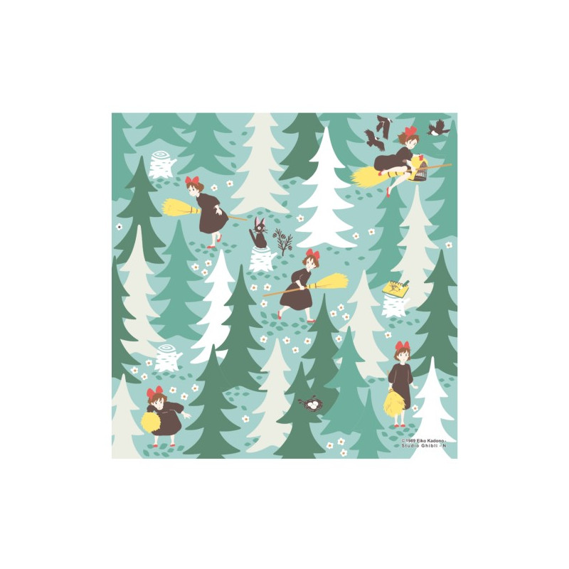 Origami - Papier Chiyogami 2024 - Kiki la petite sorcière