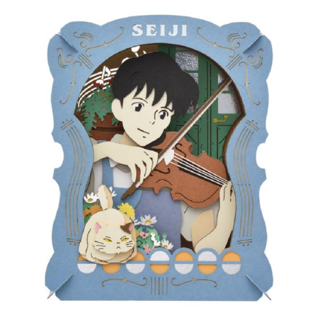 Paper Theaters - Paper Theater Seiji playing the violin - Whisper of the Heart Paper Theaters - Paper Theater Seiji playing the violin - Whisper of the Heart