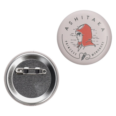 Chapas - Colección de insignias vintage 10 PCS - La princesa Mononoke