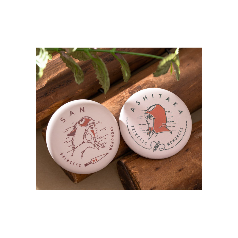 Chapas - Insignia vintage misteriosa - La princesa Mononoke