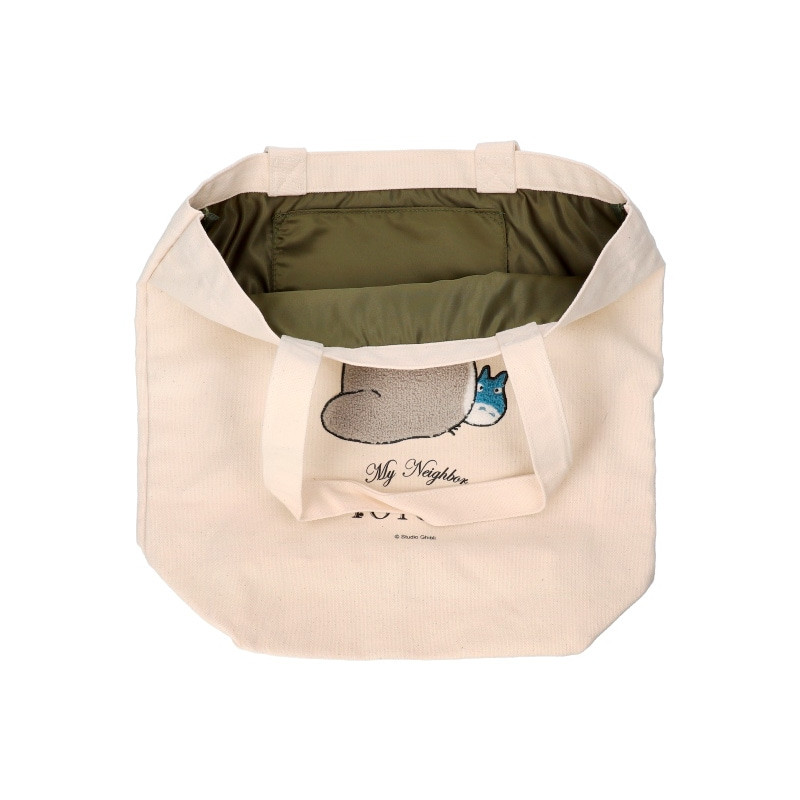 Sacs - Tote bag brodé Totoro s'en va - Mon Voisin Totoro