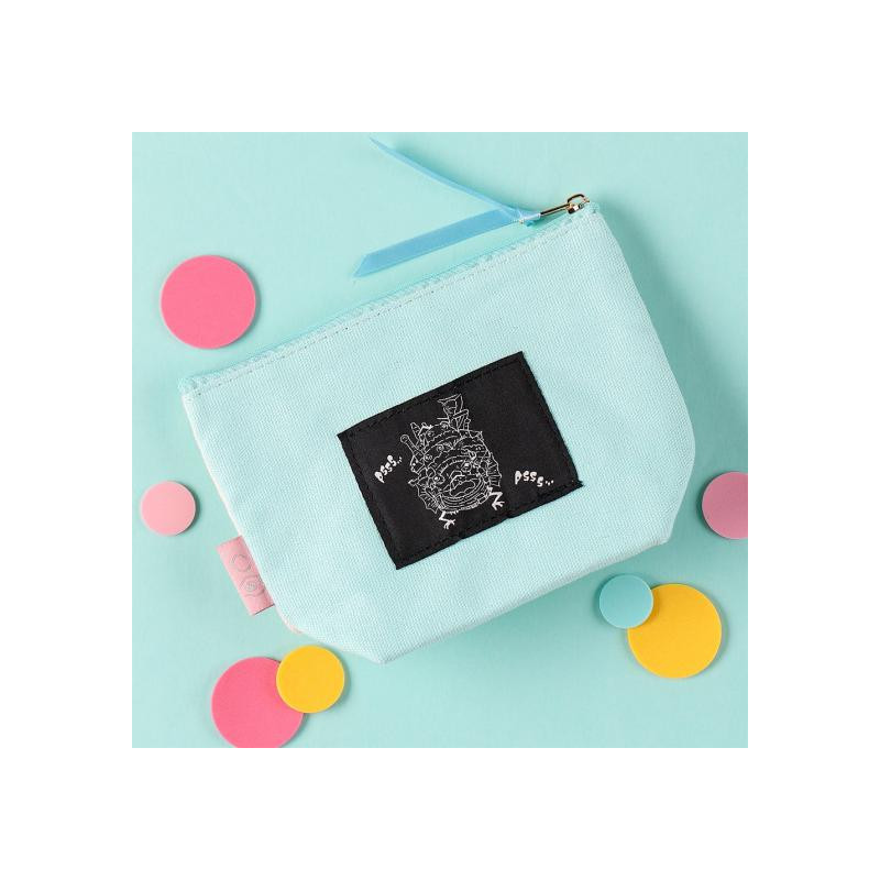 Storage - Embroidery pouch Calcifer - Howl's Moving Castle