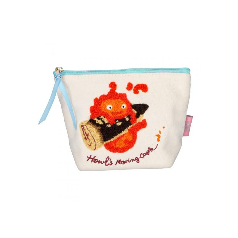 Storage - Embroidery pouch Calcifer - Howl's Moving Castle