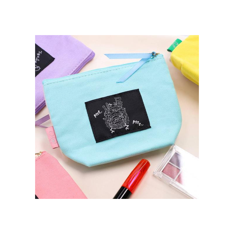 Storage - Embroidery pouch Calcifer - Howl's Moving Castle