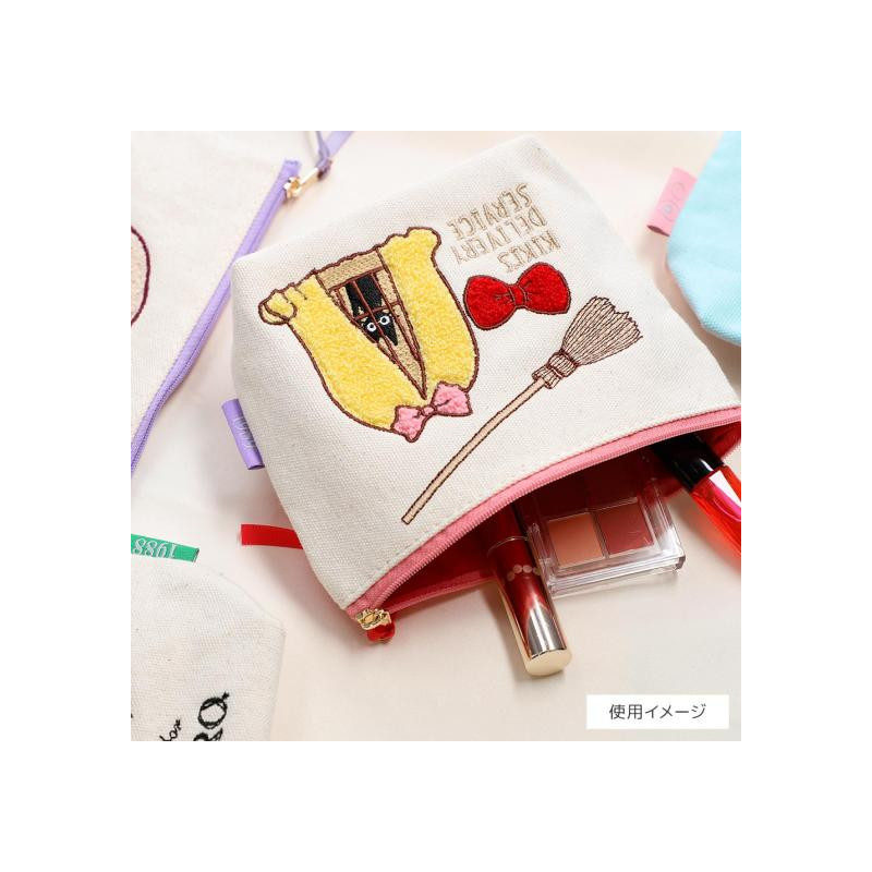 Storage - Embroidery pouch Calcifer - Howl's Moving Castle