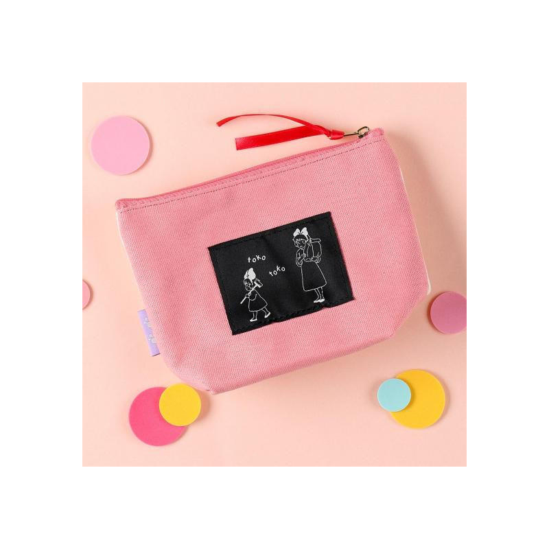 Classement - Trousse brodée Jiji en cage - Kiki la petite sorcière