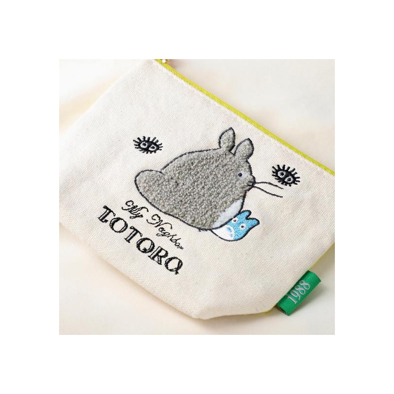 Storage - Embroidery pouch Big and Medium Totoro - My Neighbor Totoro