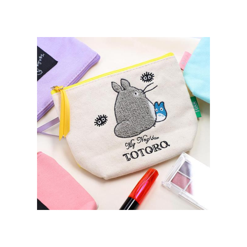 Storage - Embroidery pouch Big and Medium Totoro - My Neighbor Totoro