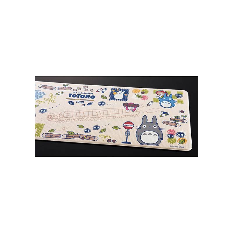 Tapis - Tapis de Jeu Plastifie 45x120cm Totoro Dessine - Mon Voisin Totoro