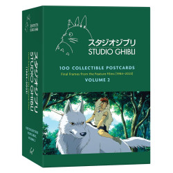 Postcards and Letter papers - 100 Collectible Postcards Box serie 2 - Studio Ghibli