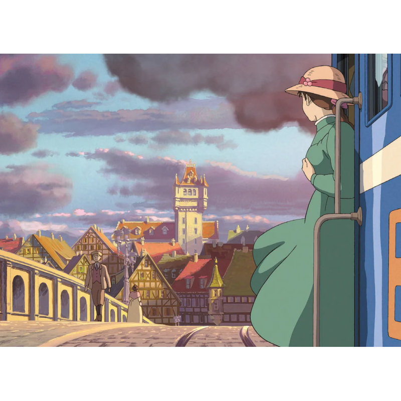 Postales y papel de cartas - Colección de 30 postales - El castillo ambulante