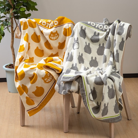 Ropa de hogar - Manta para la siesta Gatobus 85x115 cm - Mi vecino Totoro