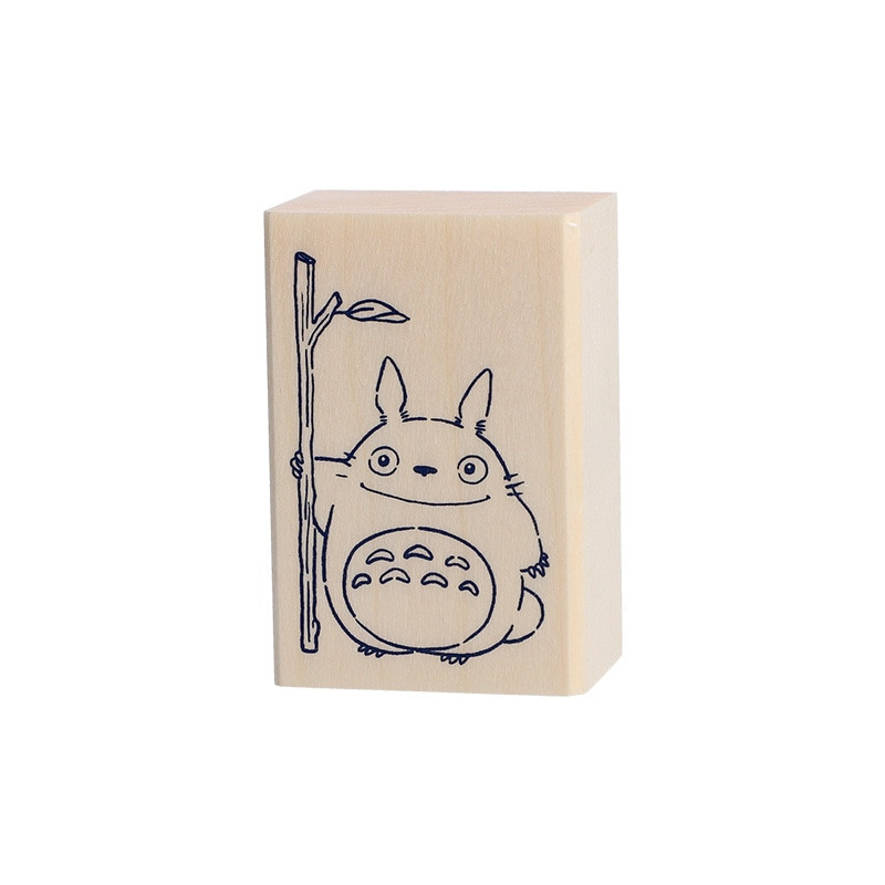 Petit matériel - Tampon en bois Totoro - Mon Voisin Totoro