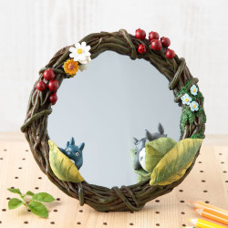 Decoraciones - Guirnalda Totoro Espejo Flor- Mi vecino Totoro