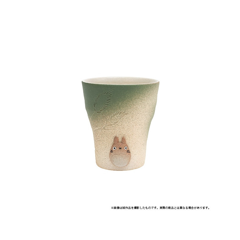 Porcelaine japonaise - Tasse faite main verte Shigariki Totoro - Mon voisin Totoro