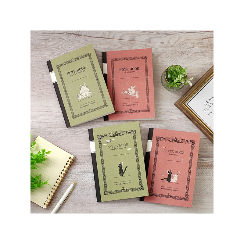 Notebooks and Notepads - Retro Retro notebook B6 lines - My Neighbor Totoro