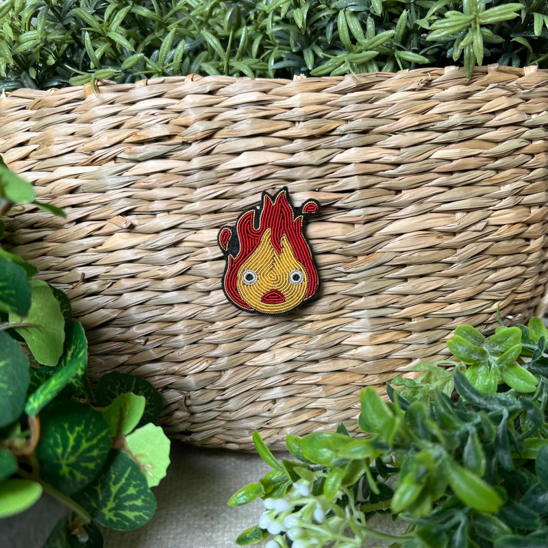 Pins - Broche Cannetille de calcita amarilla - El castillo ambulante