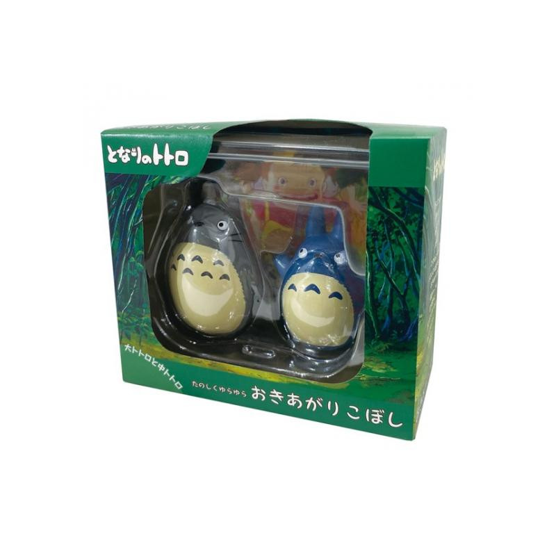 Round Bottomed Figurines Big and Middle Totoro - My Neighbor Round Bottomed Figurines Big and Middle Totoro - My Neighbor