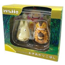 Round Bottomed Figurines Big and Middle Totoro - My Neighbor