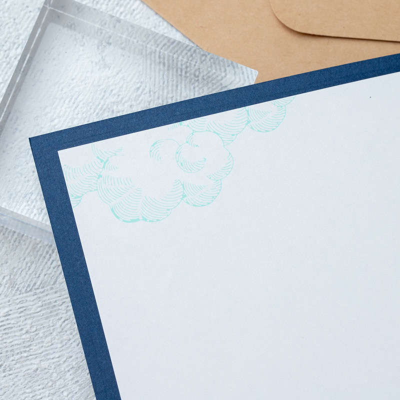 Postcards and Letter papers - Greeting cards - Castle in the Sky