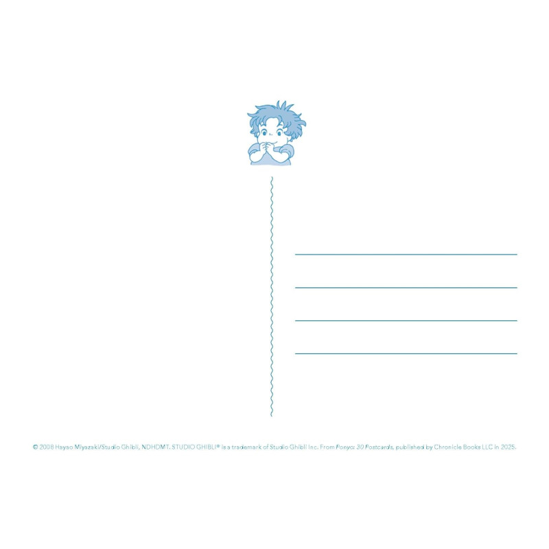 Postcards and Letter papers - Collection of 30 Postcards - Ponyo on the Cliff