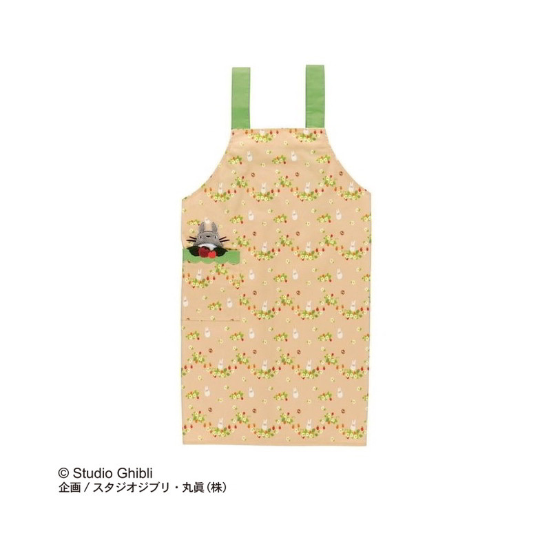 Kitchen and tableware - Wild Strawberries & Flowers Apron 85x100 cm - My Neighbor Totoro