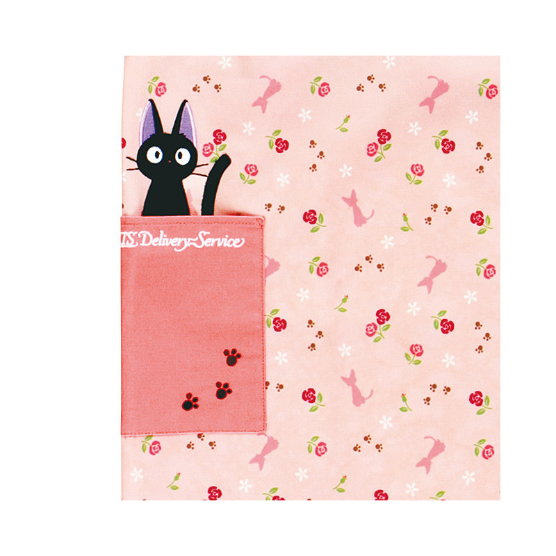 Cuisine et vaisselle - Tablier Jiji & Fleurs 85x100 cm - Kiki la petite sorcière