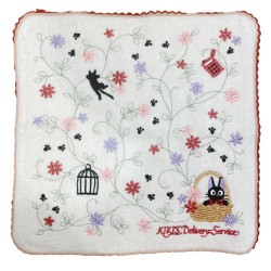 Household linen - Mini Towel Jiji's garden time 25x25 cm - Kiki’s Delivery Service