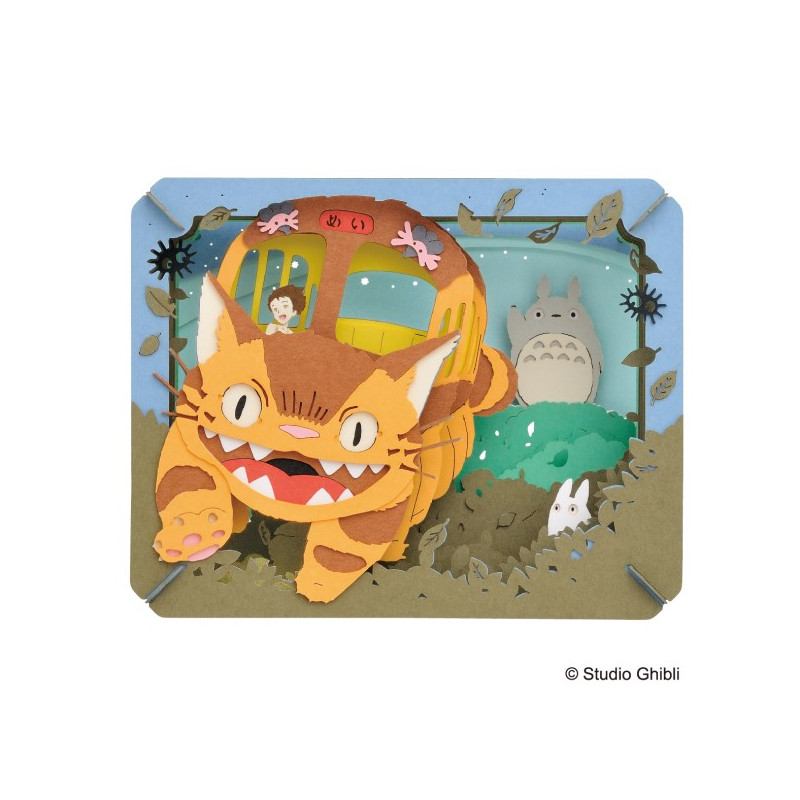 Paper Theaters - Paper Theatre Totoro Meets Mei - My Neighbor Totoro