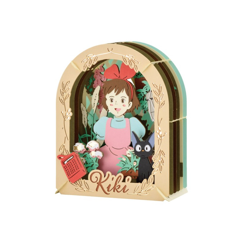 Paper Theaters - Paper Theater Flower garden - Kiki's Delivery Service