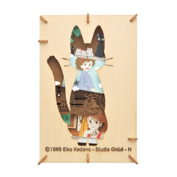 Paper Theaters - Paper Theater Wood Style Silhouette Jiji - Kiki's delivery service
