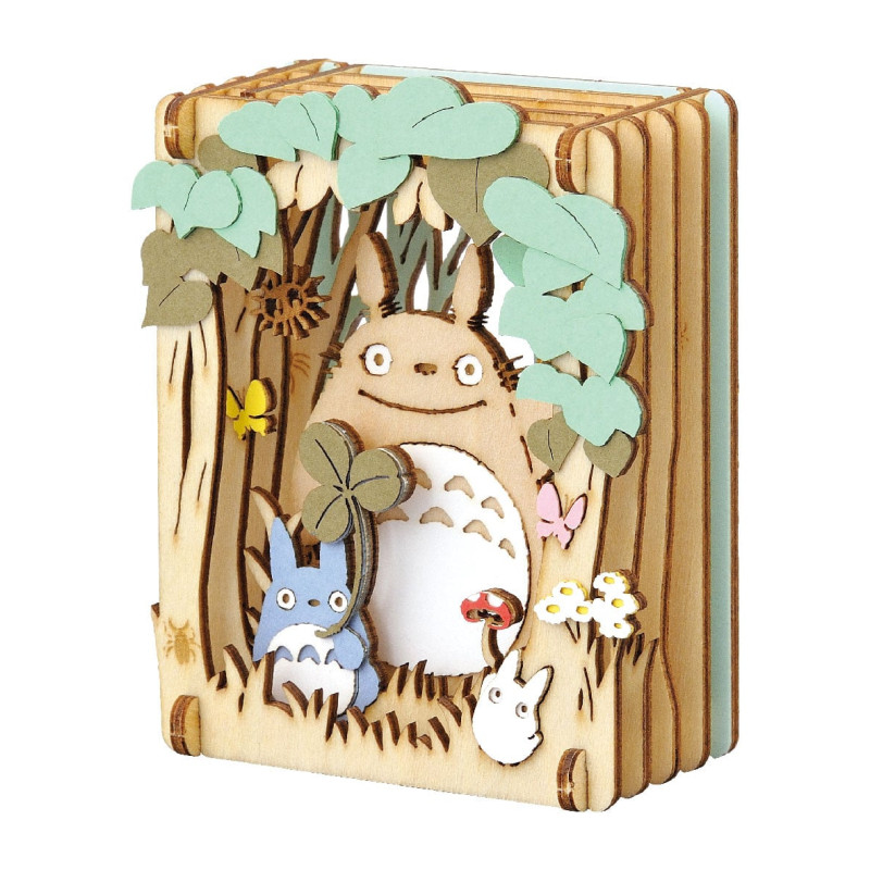 Théâtres de papier - Théâtre de papier Style bois Totoro Dondoko - Mon Voisin Totoro