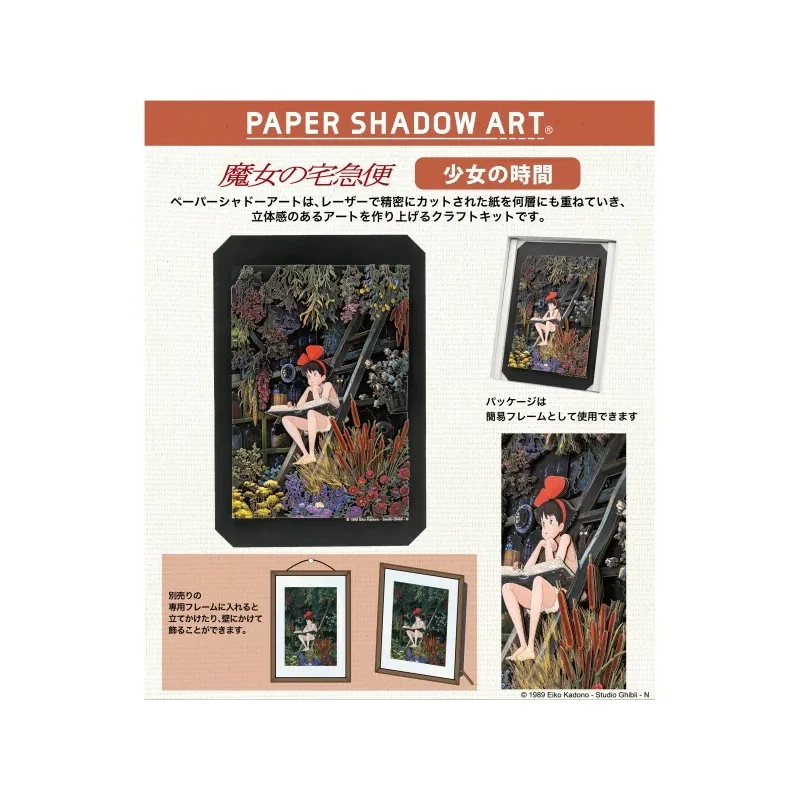 Paper Theaters - Shadow Paper Theater Girl's time - Kiki's Delivery Service